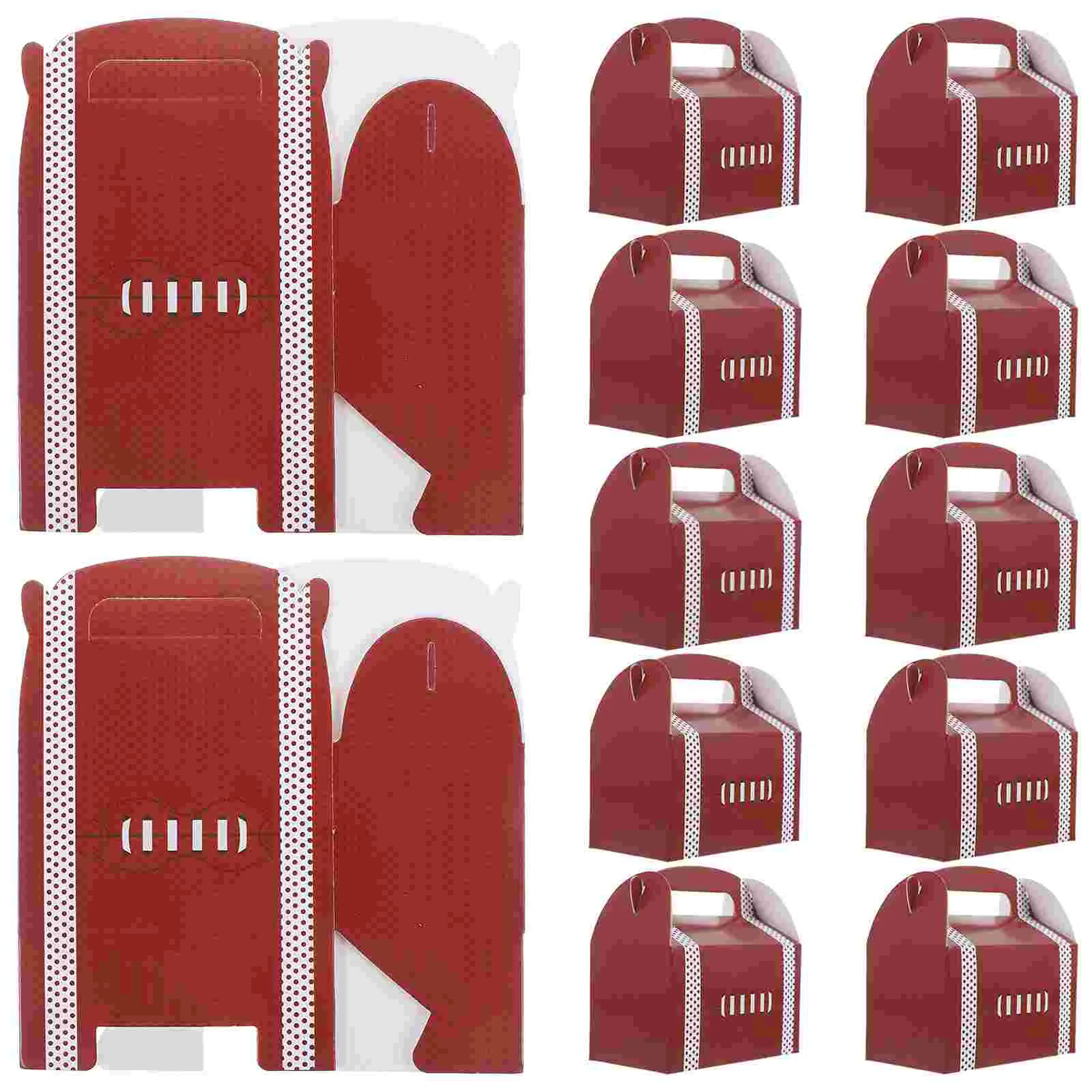 

18 Pcs Gift Boxes Sports Themed Rugby Packaging for Papers Jewelry Birthday Decoration