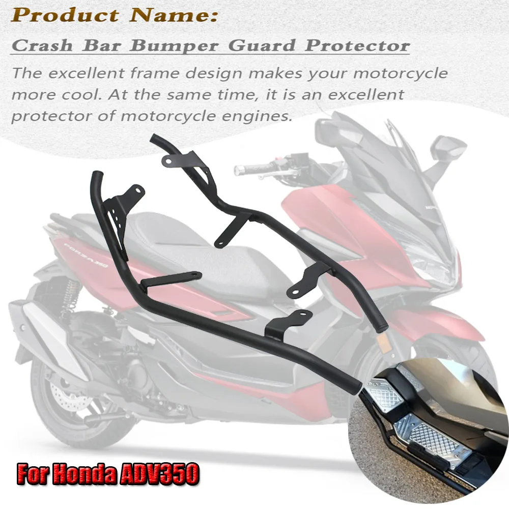 Motorcycle Accessories For Honda ADV350 Bumper Guard Anti-Fall Frame Crash Bar Engine Guard Frame Sliders Bumper Falling Protector motorcycle accessories