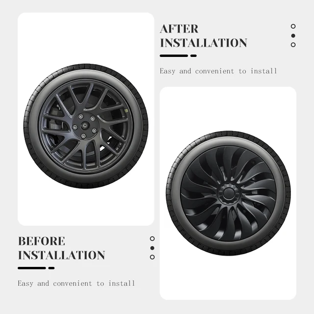 Tesla Model 3 Hubcaps 4