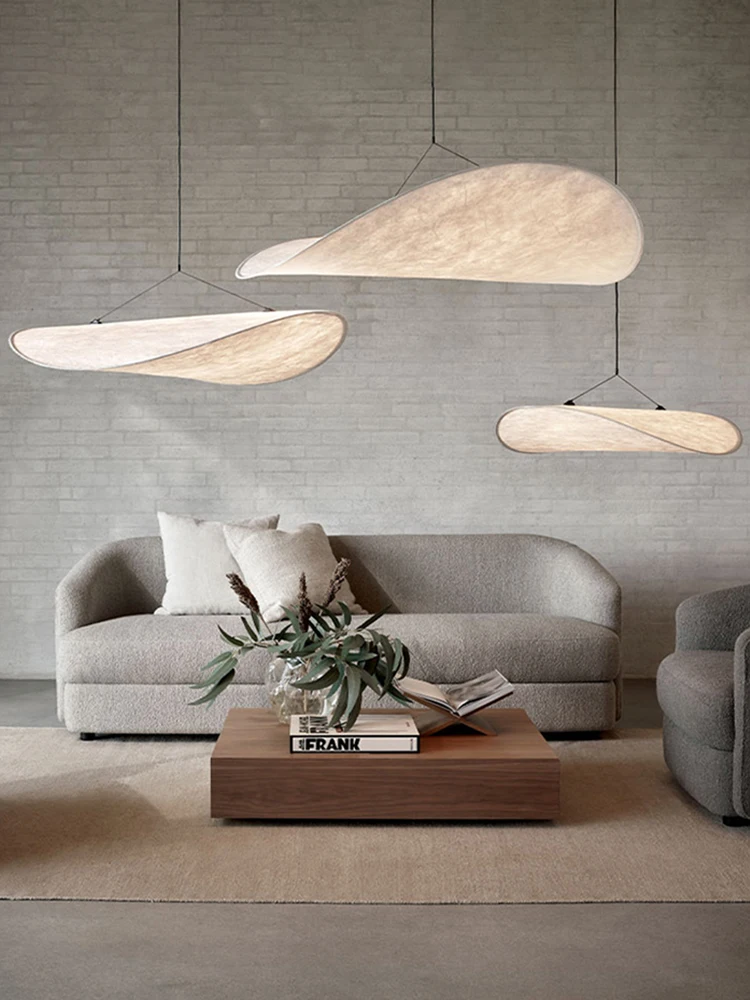 

Nordic living room chandelier restaurant island platform empty apartment Japanese style lonely wind designer bar
