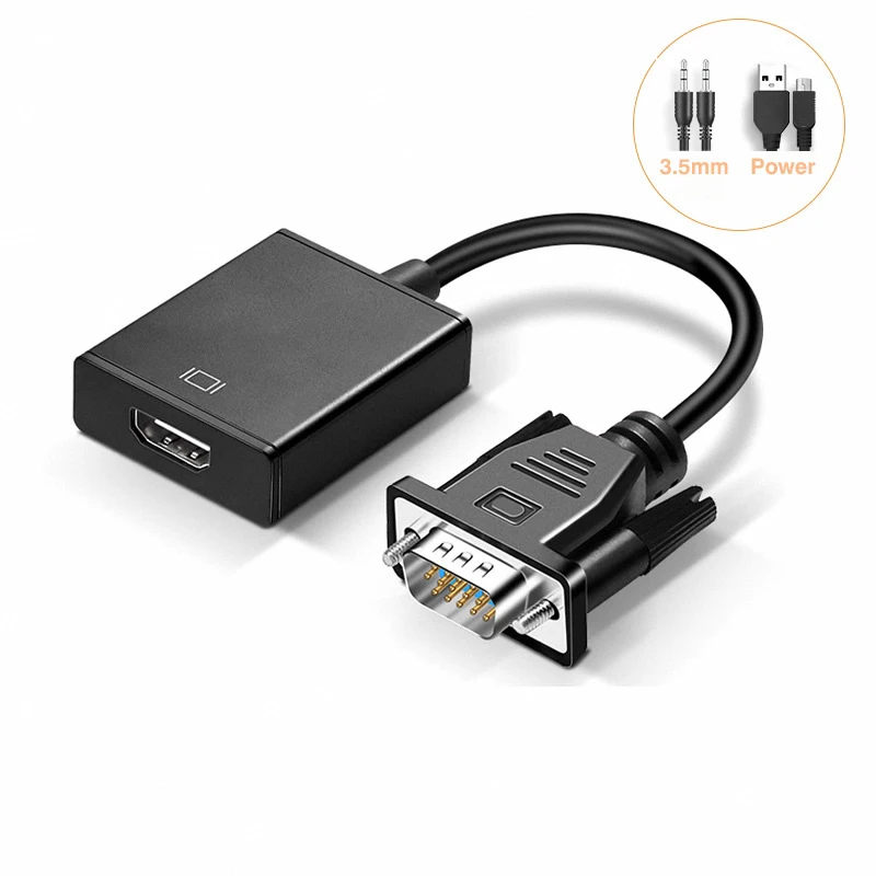 1080P HDTV Video Converter with Audio and Video Cable