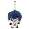 12cm New Blue Lock Plush Pendant KeyChain Isagi Yoichi Nagi Seishiro Mikage Reo Rin Itoshi Itoshi Sae Action Doll Toy Bag Gift 3