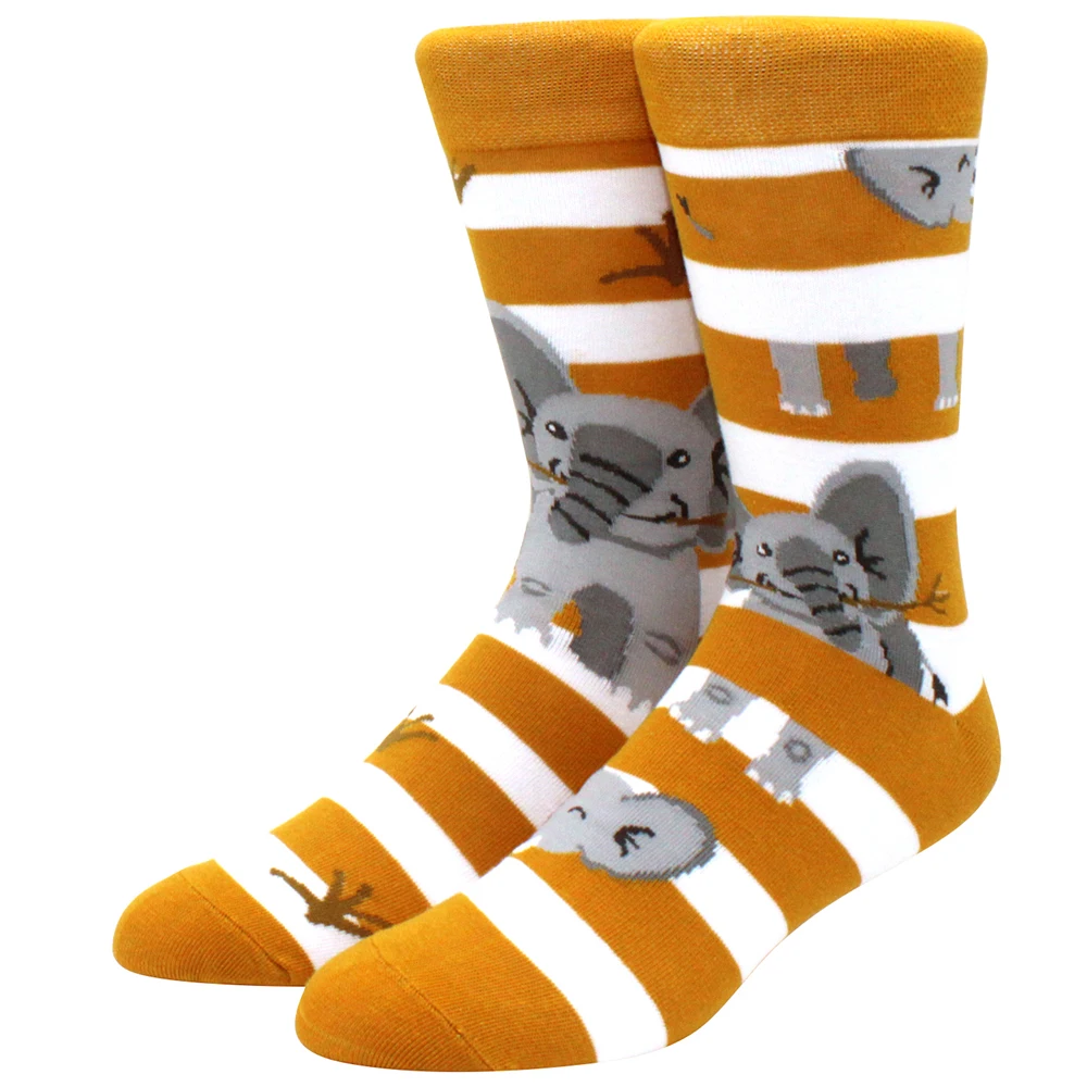 Premium Cotton Novelty Socks with Fun Food Pattern