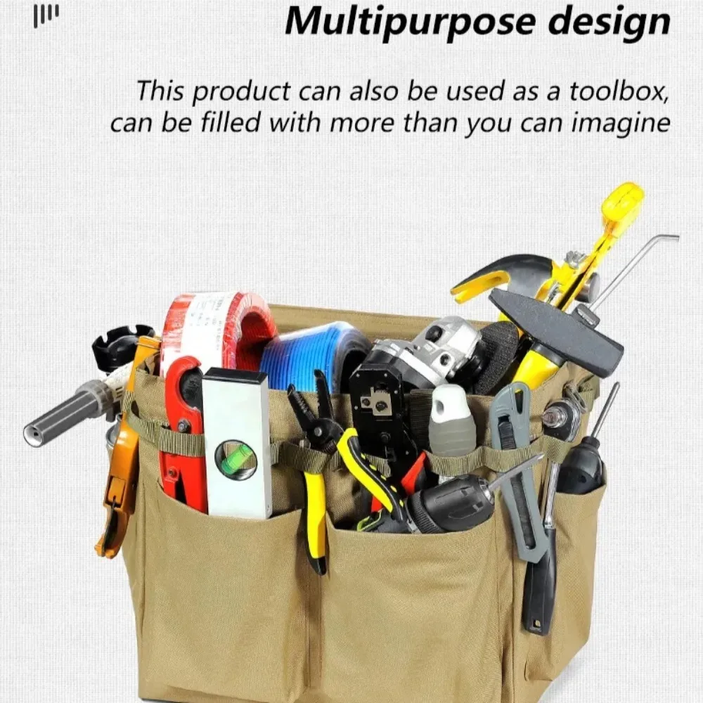 CampingStorage Bag Outdoor Camping Storage HandbagLarge Capacity Luggage Tool Storage Bag Foldable Handbag Car Trunk Storage Bag