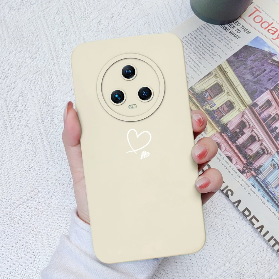 Premium Phone Case with Enhanced Camera Protection - Soft Liquid Silicone Bumper Cover for Huawei Honor Magic Series
