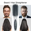 Hair Straightening Comb Electric Beard Straightener Brush Anti Scald Professional Hair Styling Tool for Men and Women 1