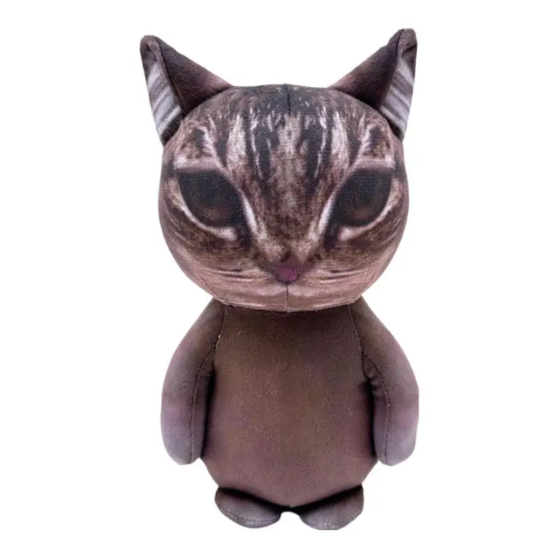 20cm Floppa Plush Toy Soft Stuffed Animal Angry Caracal Cat Doll Pallas Cat Plush Pillow Funny Steppe Cat Toys Children Gifts