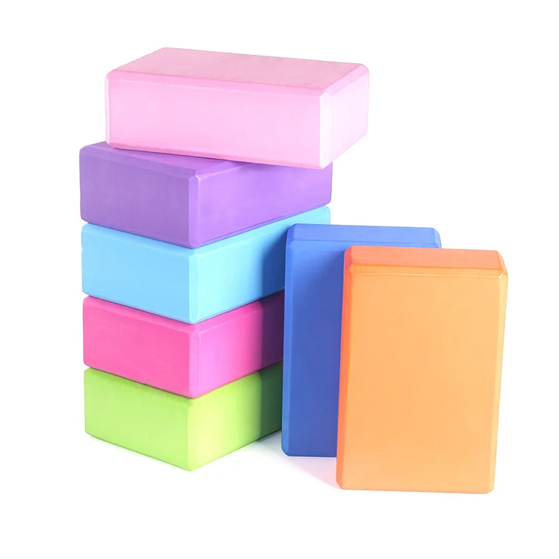 Exercise Fitness Sport Gym Pilates Yoga Block EVA Foam Yoga Brick For Crossfit Exercise Workout Training Bodybuilding Equipment