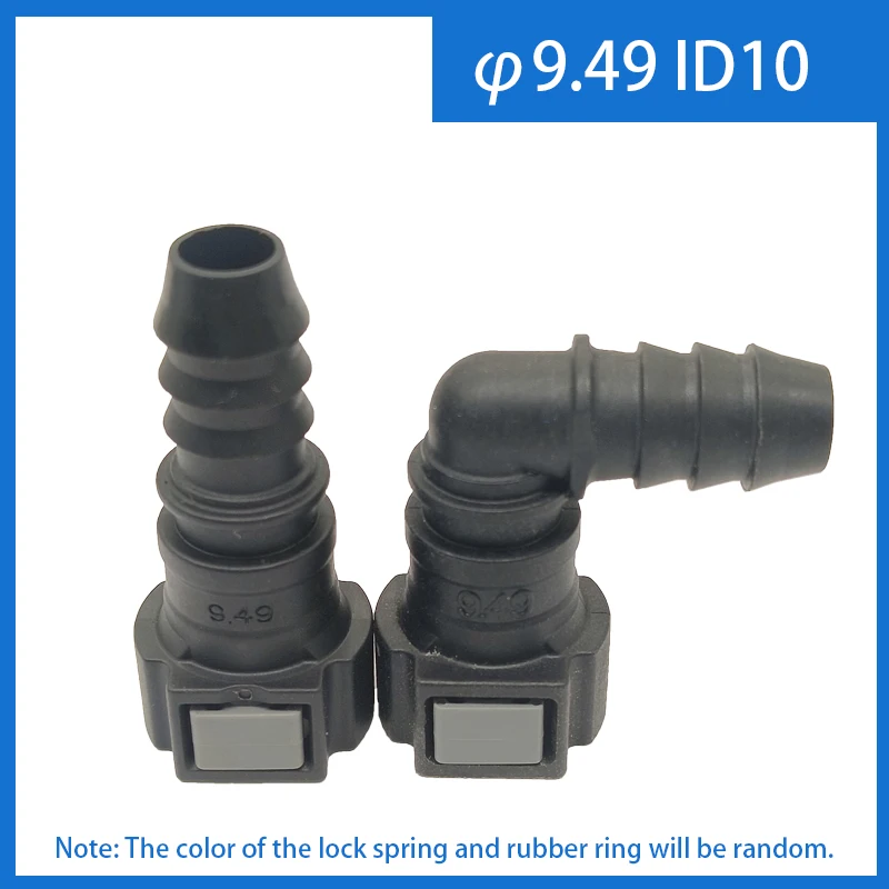 2pcs x 9.49 ID10 Female Auto Car Fuel Line Hose Quick Release Connector Carburetor Part