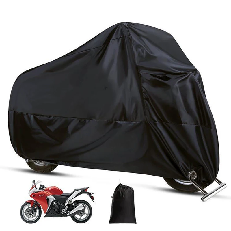 All-Season Wear-Resistant Waterproof Motorcycle & Scooter Cover with UV Protection
