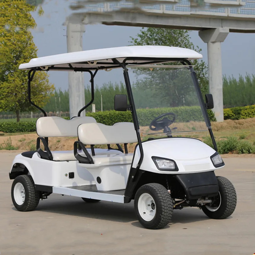 

Best Price And Cheap CE Factory Customized New Road Legal 5000W Lithium-Ion Battery 2 4 Seats 48/60/72V Electric Golf Cart