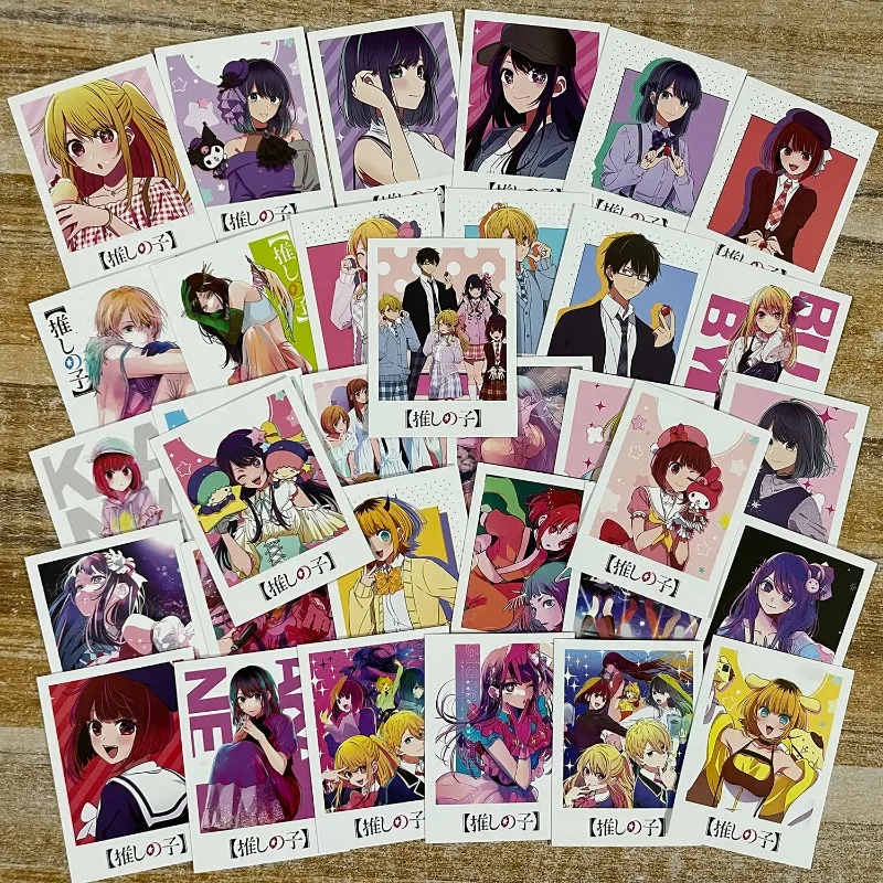 

Oshi No Ko Anime Lomo Cards Hoshino Ai Ruby Aqua Bookmark Card Collection Cartoon Book Clip Pagination Mark Stationery Supplies