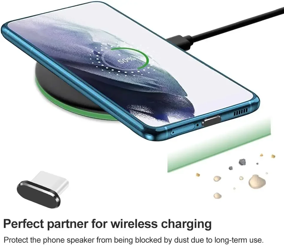 รูปสินค้า ฝาปิดพอร์ต Type-C กันฝุ่น สำหรับ iPhone 17 Pro Max & Air