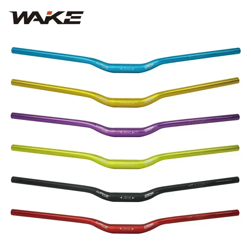 WAKE MTB Mountain Bike Swallow Handlebar Aluminum Alloy 720mm 780mm Diameter 31.8mm 313g Matte Texture Bicycle Accessories Parts bicycle accessories bicycle handlebar