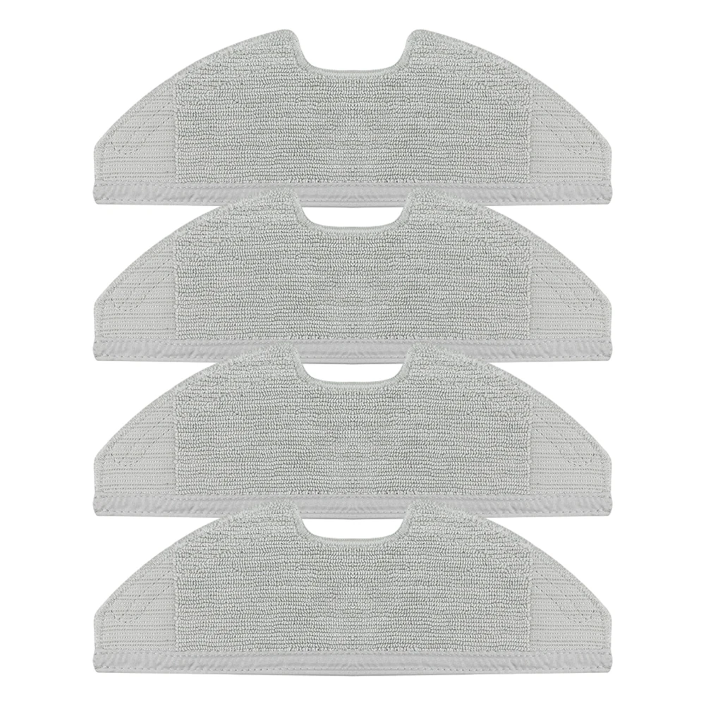 

Brand New Mop Cloths Microfiber 4/10 Pieces Cleaning Easy Installation For RoboVac G10 Grey Replacement