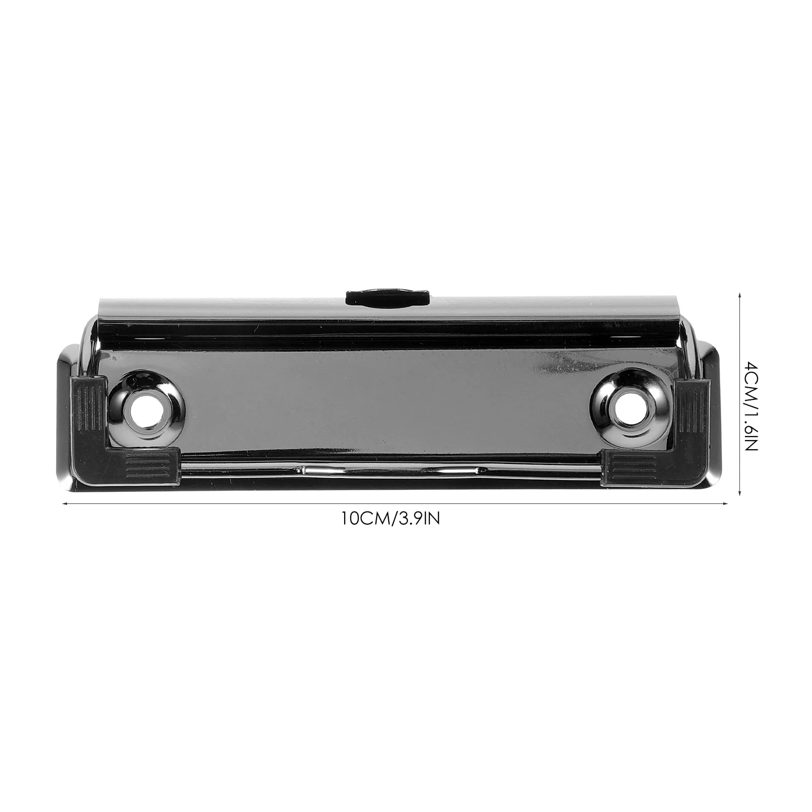 강력한 클립 문서 클립 바인더 파일 보드, 장착 가능한 거치대 탄성 플레이트 클램프, 문구 용품 클립보드, 2 개