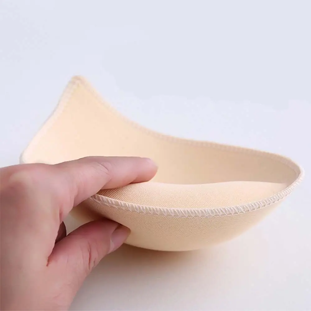 

Push Up Bra Pads Enhancer Triangle Breast Bra Heart Thicker Chest Pads Women Chest Cups Inserts Chest Sponge Bra Pads