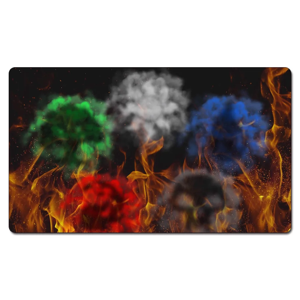 Игровой коврик для настольной игры Fire размер 60x35 см |