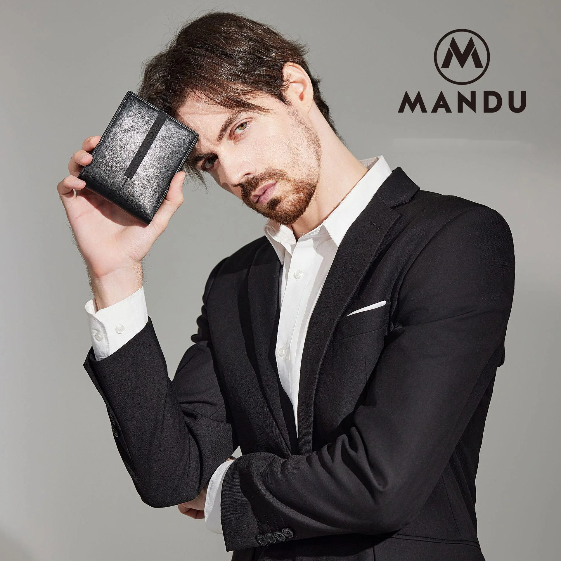 Fashionable Men's Wallet, New Arrival, Classic Short Wallet With Multiple Card Slots, Multi-function Popular Wallet_voghion.com