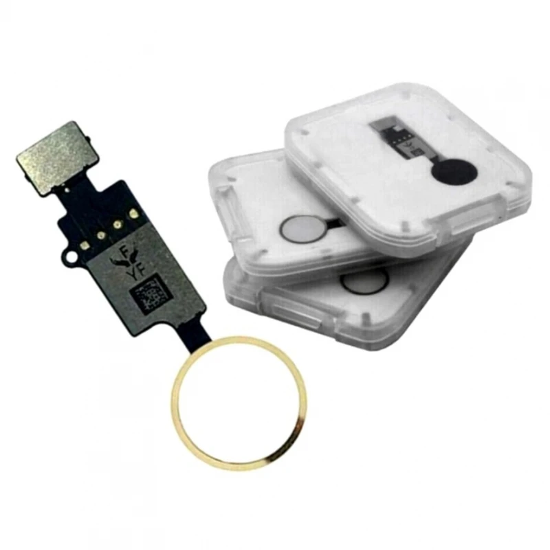 Pulsante Home Iphone 7 / 7 +/8/8 Plus/Se 2020 Flex (Con Funzioni) Menu Gold # Apple Iphone 7 (A1778, A1660, A1780, A1779, A1853, A1866) # Apple Iphone