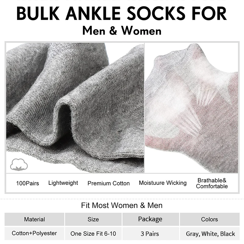 High Quality Men's Socks Casual Breathable Run Sports Socks 3 Pairs Male Cotton Socks Winter Black Socks Men Large Size40-46