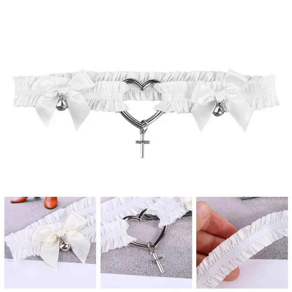 Fashion Harajuku Goth Punk Jk Sexy Heart Shape Leg Garter Female Suspenders
