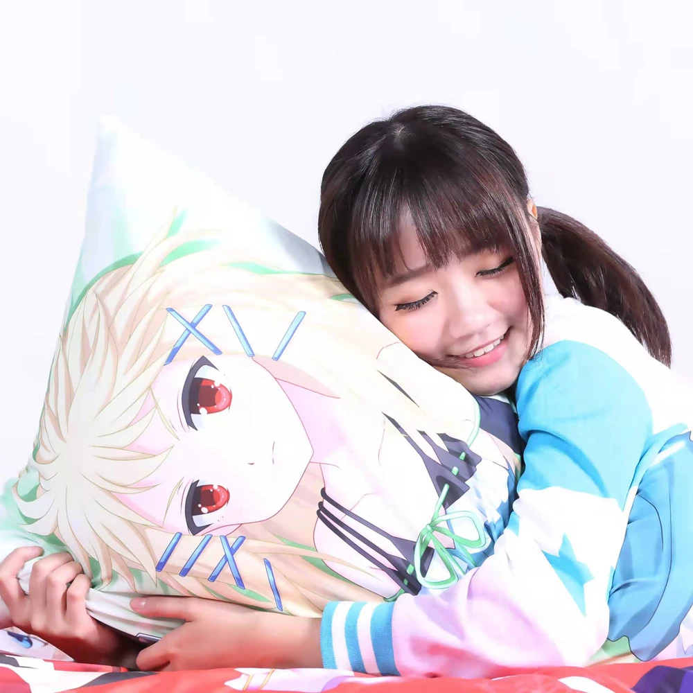 Anime THE IDOLM@STER Hoshii Miki 2WAY Dakimakura Cosplay Hugging Body Pillow Case Pillowcase Cushion Cover OT