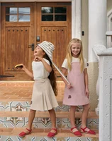 Collection de vêtements en denim à rayures fines AS SS26, vêtements pour filles, vêtements assortis pour la famille, vêtements pour garçons, vêtements pour bébés 3