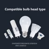 LED Lamp Bulb Light Voltage Power Quick Fast Tester Holder for E27 B22 E14 Lamp Bulb Light Test Box EU Plug With Power Display 4