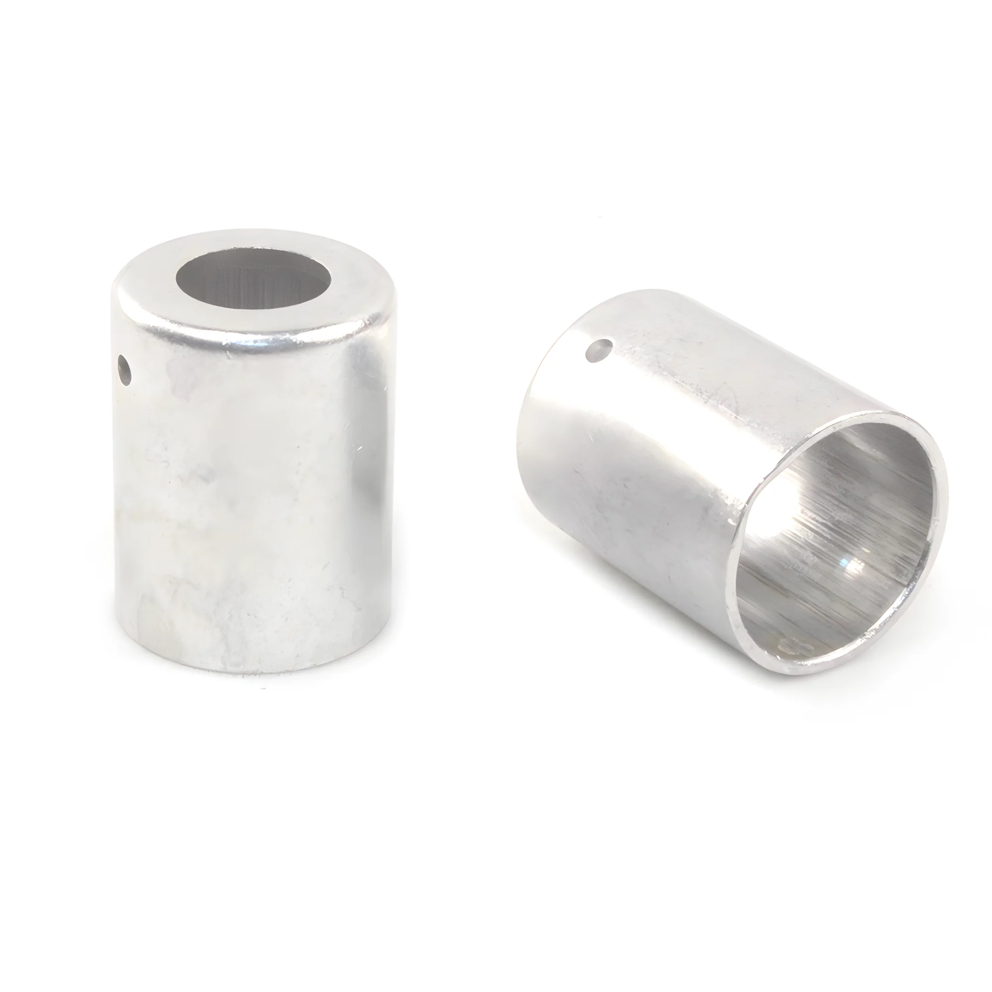 Aluminum ferrule A/C gas hose pipe crimp sleeves R12 R134A 3/8'' 1/2'' 5/8'' 3/4'' hose air conditioning joint 4pcs/Pack aluminum ferrule