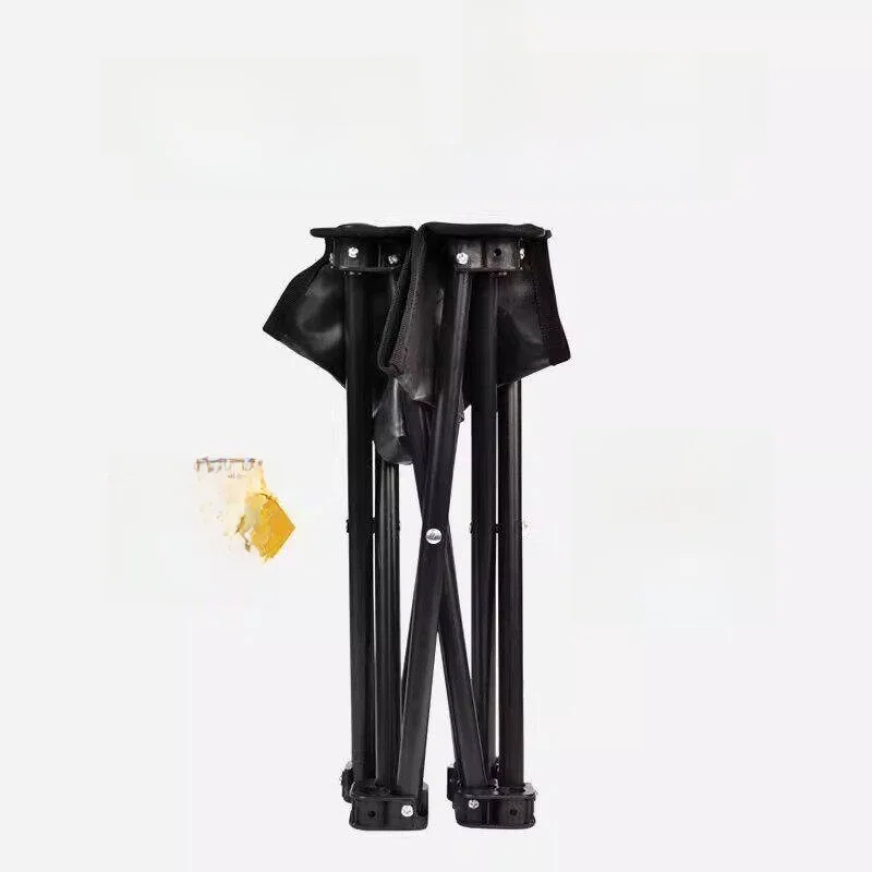 휴대용 접이식 소형 야외 의자 스툴 낚시 해변 캠핑 여행용 경량 컴팩트 옥스포드 원단 스툴 시트