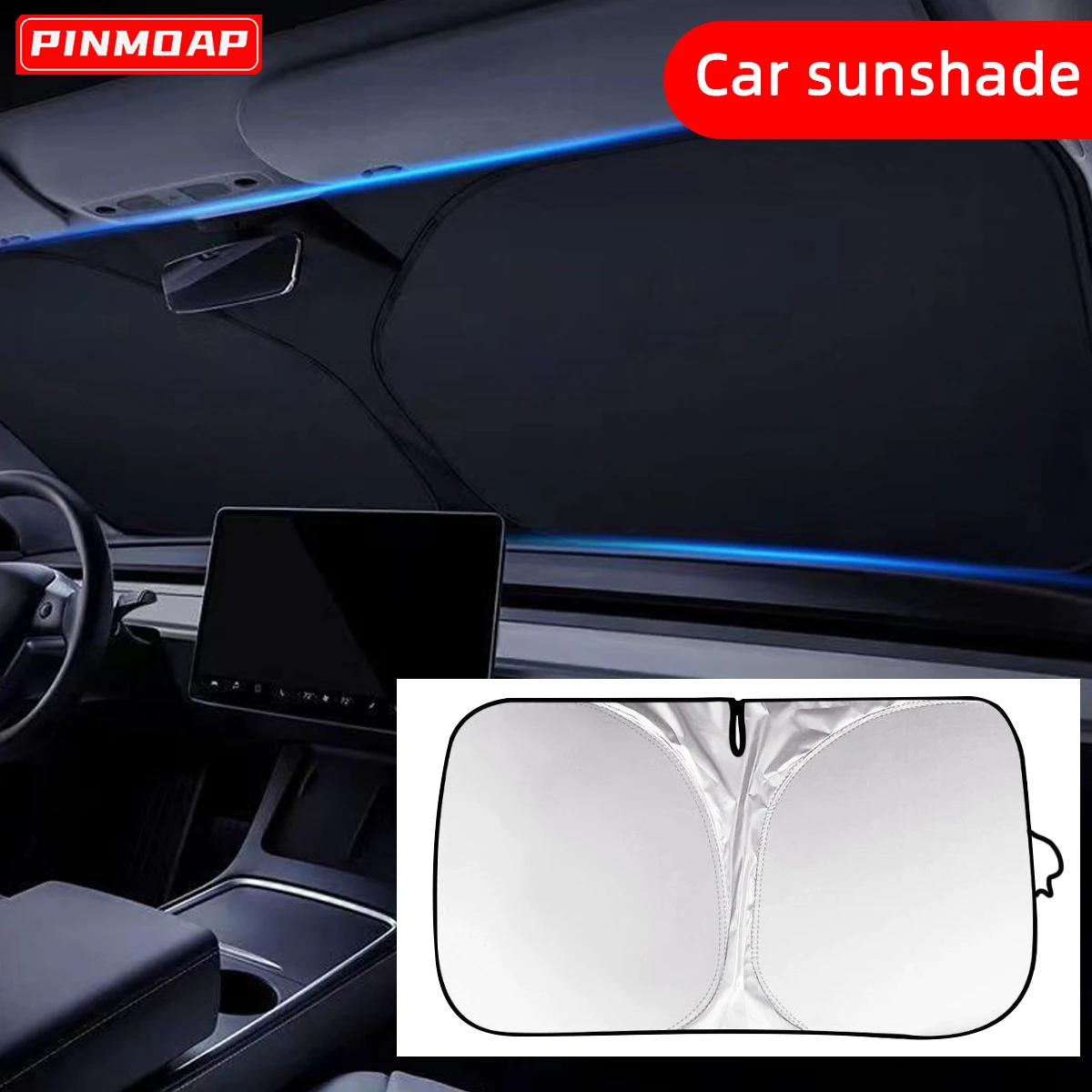 1pc Car Thermal Insulation Sunshade General Motors Windshield Sunshade Car Windshield Foldable Interior Accessories car sunshade windshield sunshade windshield sun shade