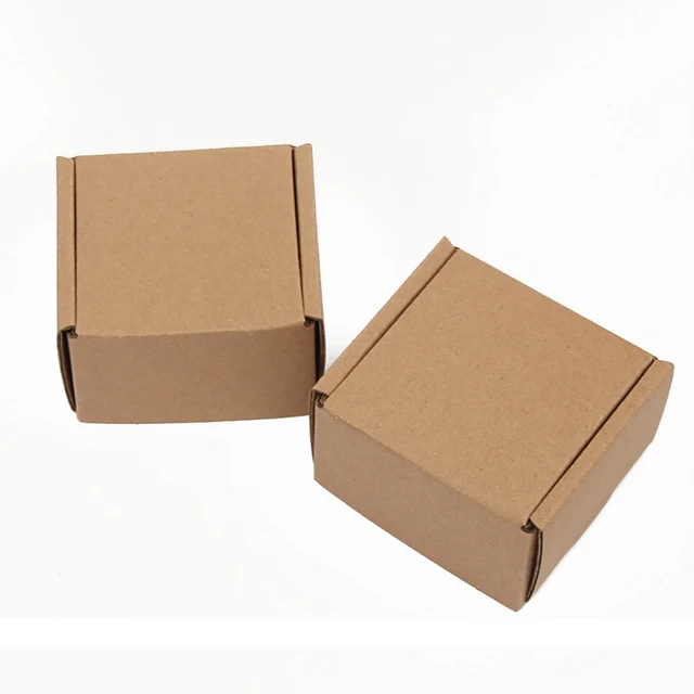 20Pcs DIY Handmade Soap Cardboard Box Thick Corrugated Paper