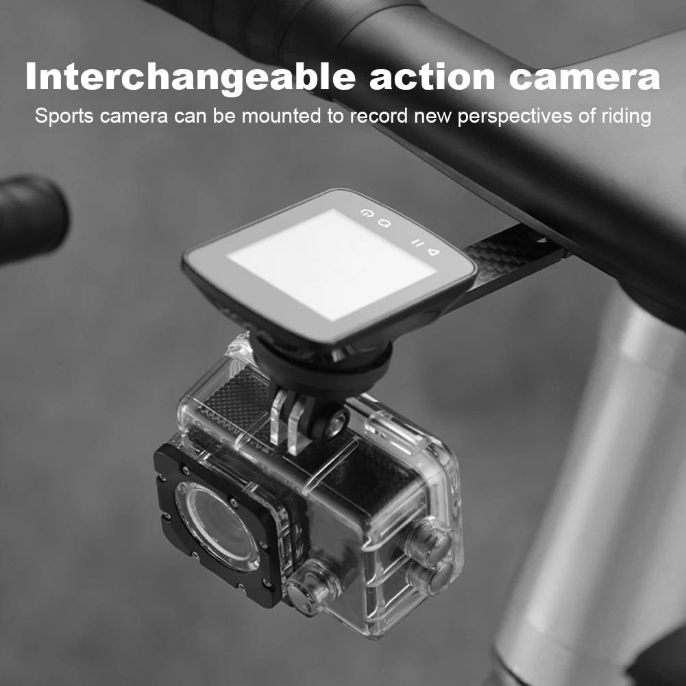 Carbon Fiber Bike Computer Holder for Road Cycling