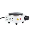 110V 220V Electric Hot Plate Mini stove Coffee Heater Milk Tea Mocha Heating Stove Cooking Pot Oven Small Furnace Cook US plug 3