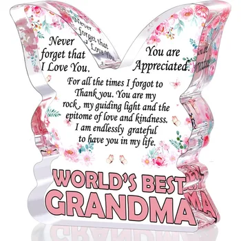 Butterfly Grandma Plaque 1