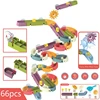 Baby Bath Toys DIY Paddle Water Track Slide Ball Bathroom Bathtub Shower Toy Children paddle Toy Early Puzzle Educational Toy 5