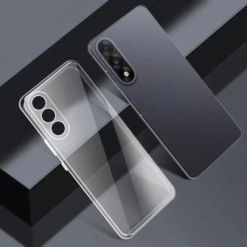 Sleek Transparent Soft TPU Phone Case - Simple Slim Design