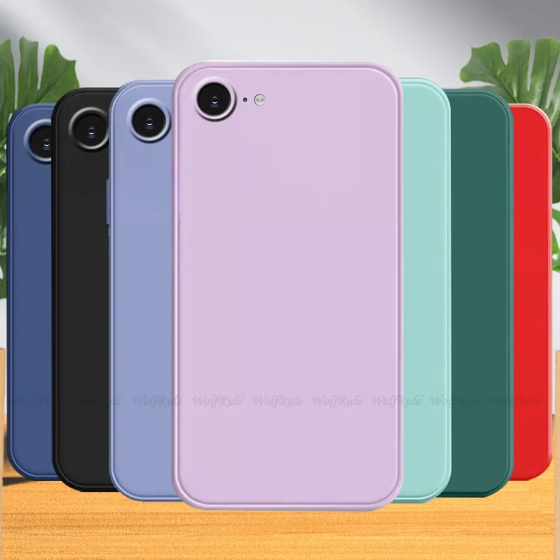 Enhanced Shockproof Liquid Silicone Bumper TPU Soft Phone Case Cover