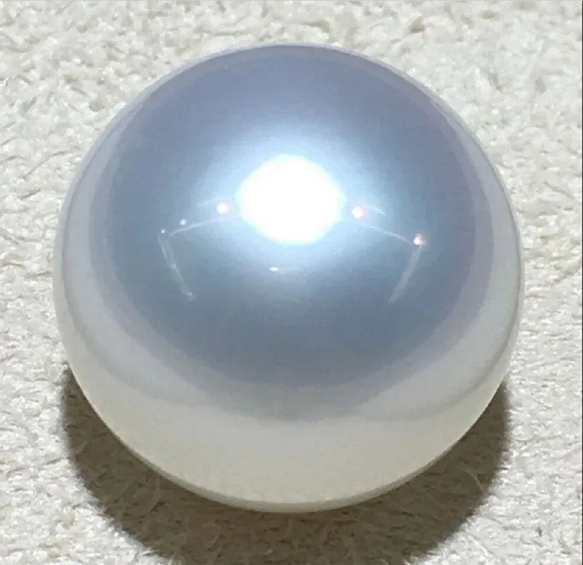 Huge 12-13mm natural sea genuine white round good luste loose pearl 284