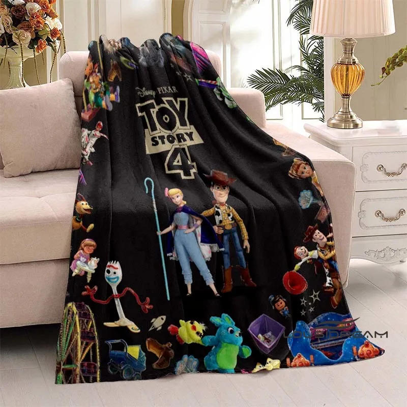 Couverture Polaire Toy Story 4 - Personnages Disney Pixar