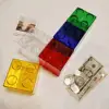Practical Building Blocks Toy Design Piggy Bank Kids Room Decor Stackable Coin Saving Box Unique Shape for Gifts 1