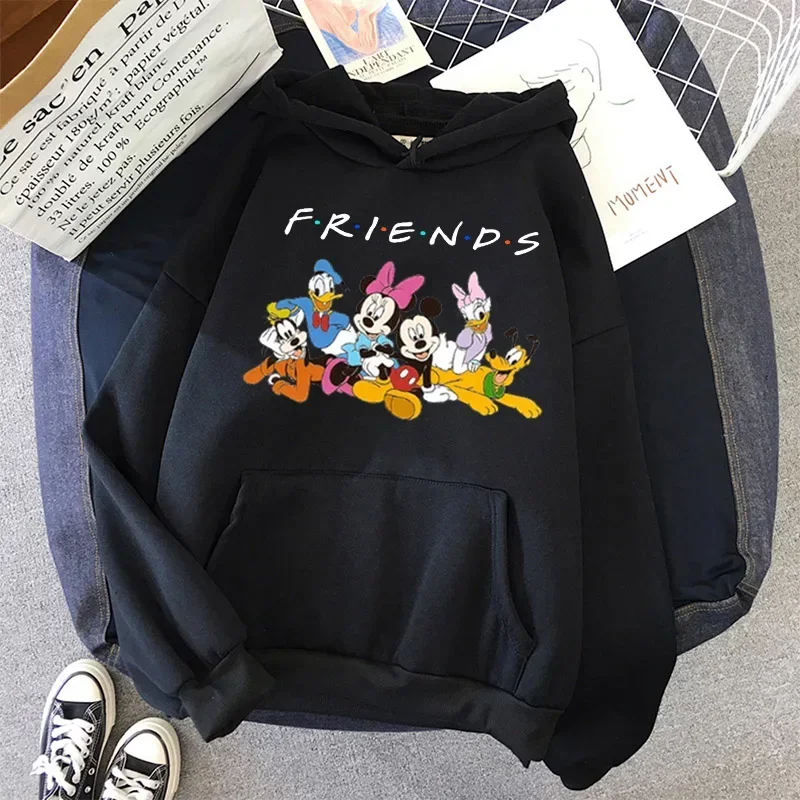 Disney Mickey Mouse Hoodie Women's Harajuku Hoodie Women's Graphic