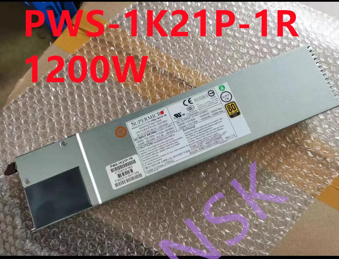 Новый оригинальный блок питания для Supermicro 80plus Gold 1200 Вт импульсный источник питания