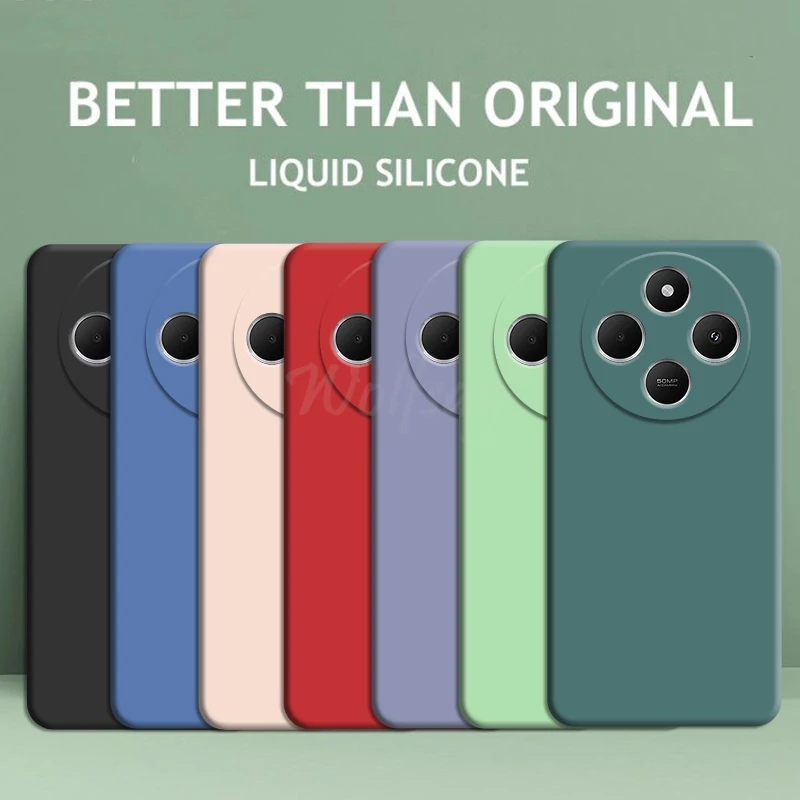 Liquid Silicone Plain Rubber TPU Phone Protector Cover