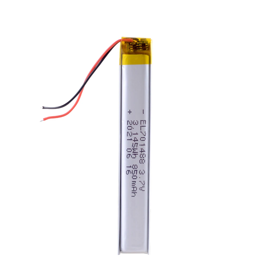 701488850mAhPolymerLithiumIonBatteryDeusXPHFcoil9blonde
