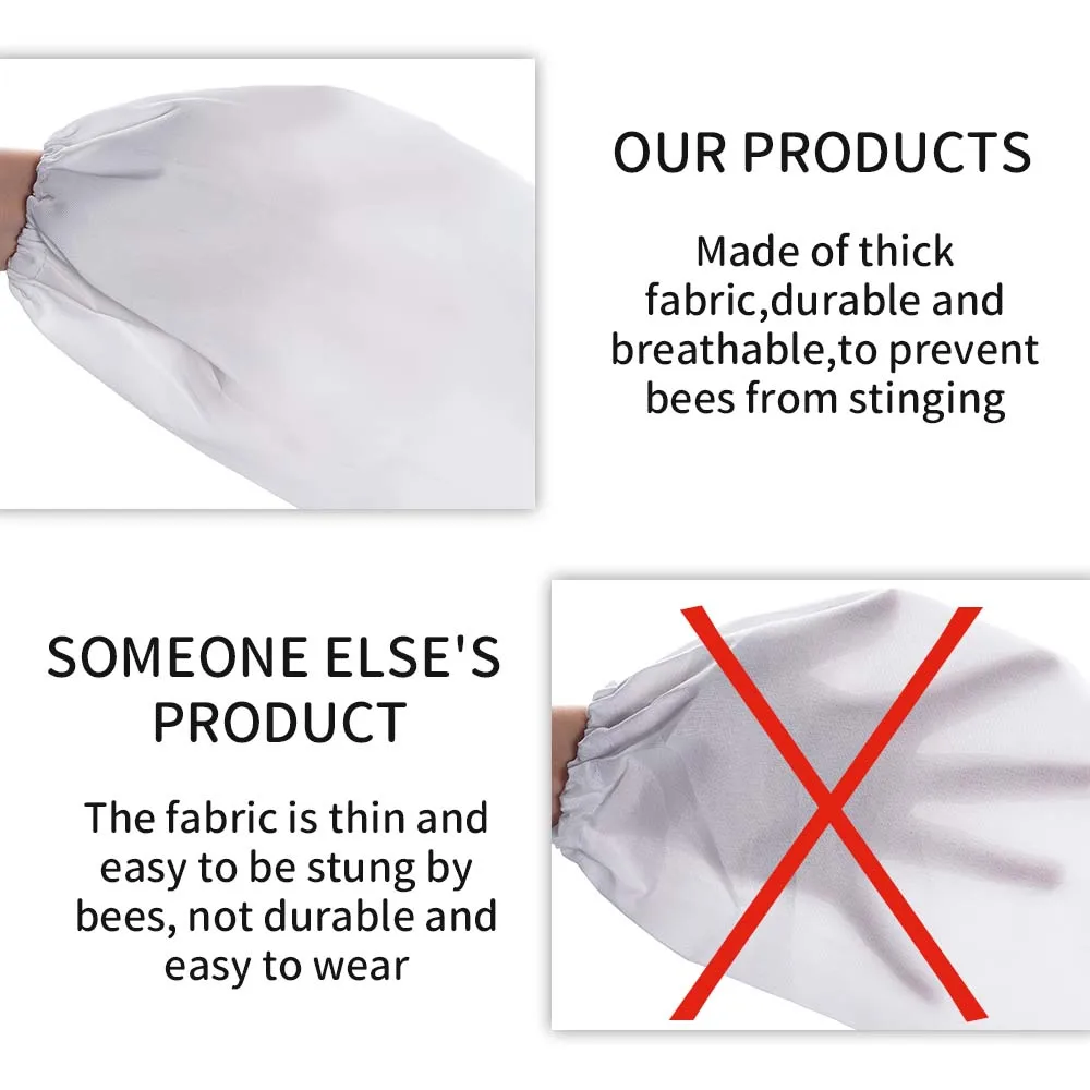 Full Body Beekeeping Clothing Professional Beekeepers Bee Protection Beekeeping Suit Safty Veil Hat Dress All Body Equipment beekeeping suit beekeeping clothing