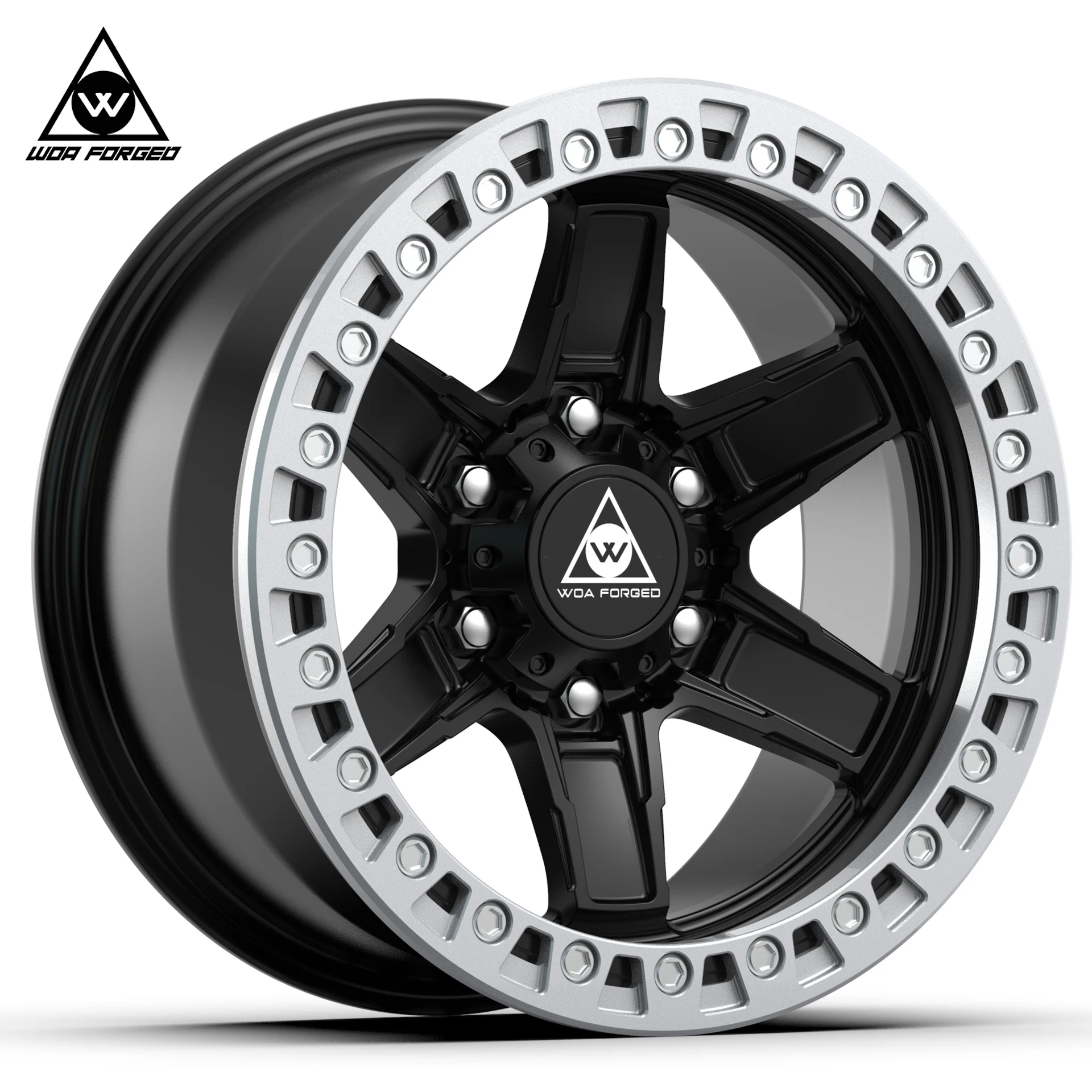 

WOAFORGED 17x8 17x8.5 Forged Beadlock 4x4 Wheels 18 Inch Beadlock Rims with 6 Holes 6x139.7 8 Holes 8x165.1 Off-road Wheels