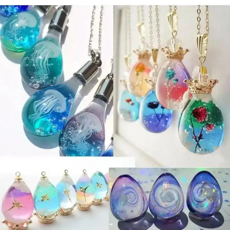 New Silicone Mold Epoxy Resin Crafts DIY Jewelry Making Cake Decoration Home Ornaments Handmade Chocolate Fondant Tools