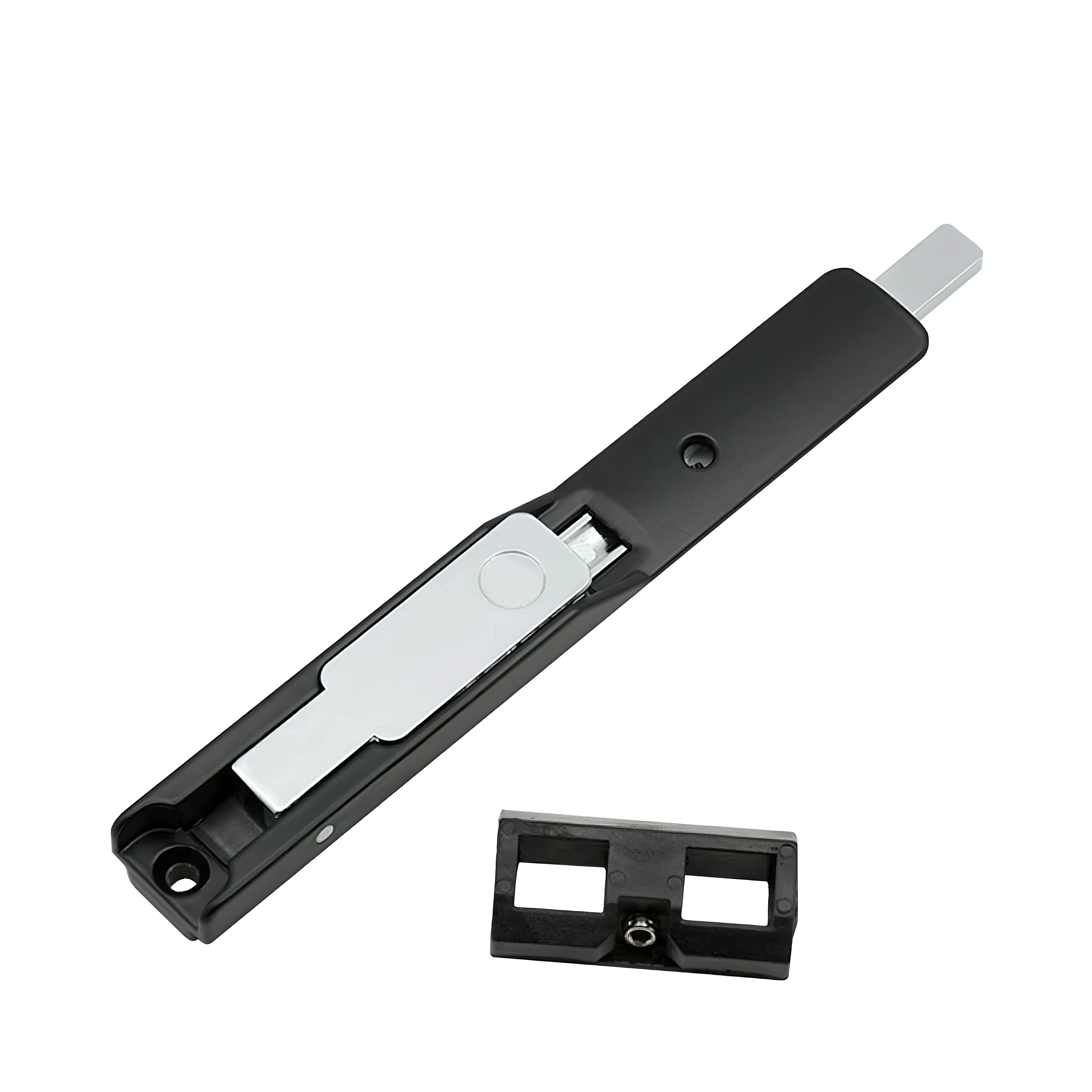 Thermal Break Aluminum & UPVC Door/Window Mortise Bolt Set-Top/Bottom Concealed, Zinc Alloy Anti-Corrosion
